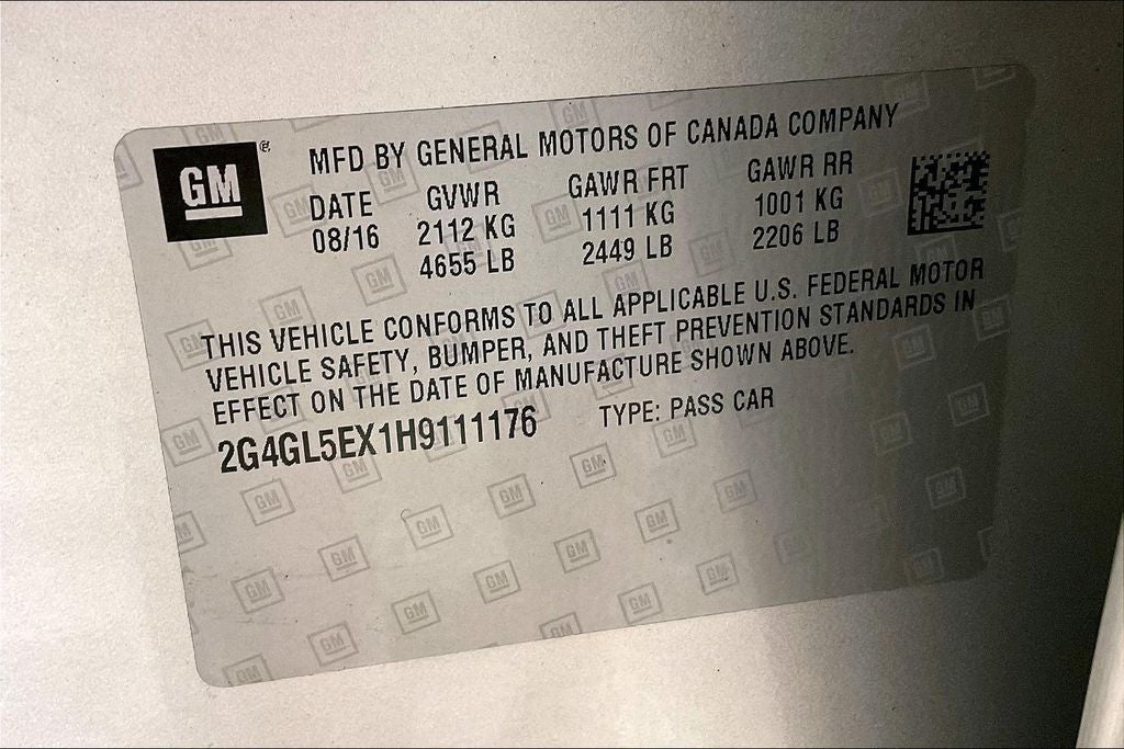 2017 Buick Regal Turbo