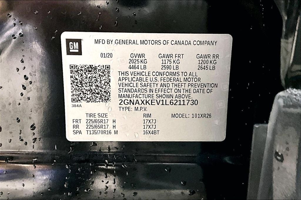 2020 Chevrolet Equinox LT