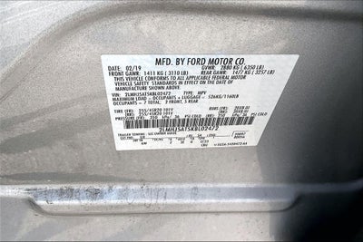 2019 Lincoln MKT Standard