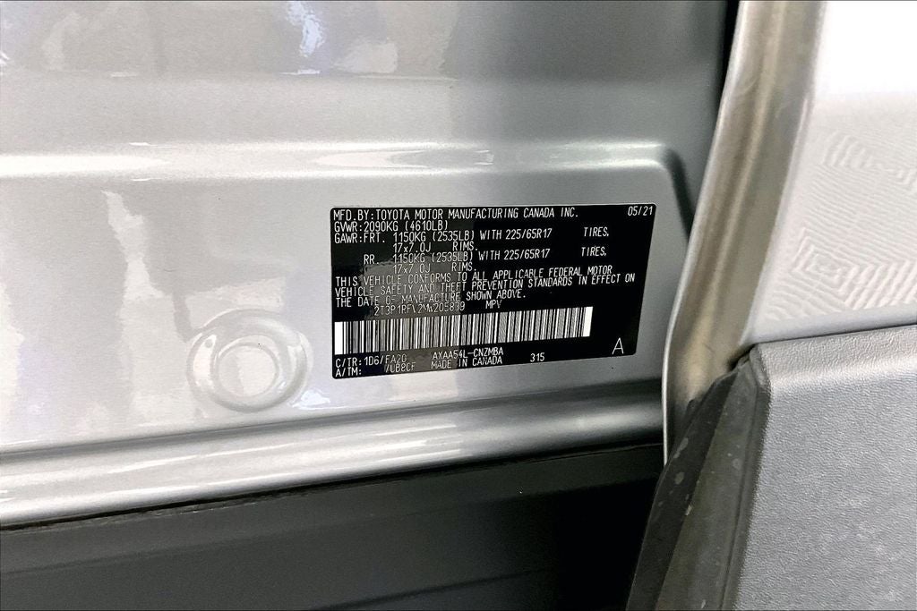 2021 Toyota RAV4 XLE