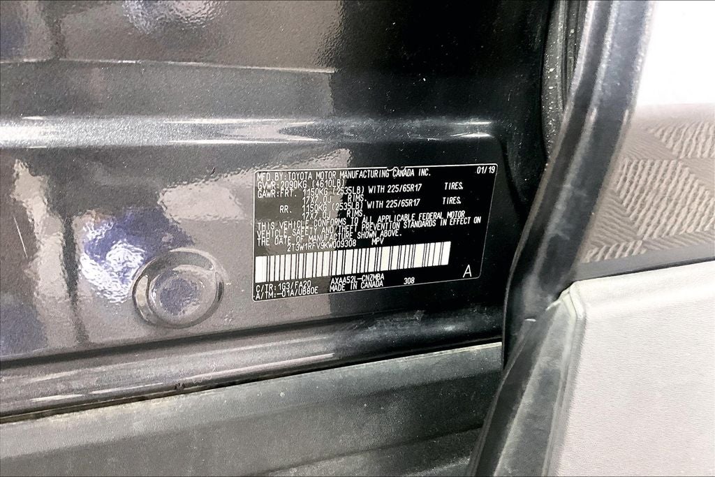 2019 Toyota RAV4 XLE