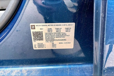 2018 Chevrolet Silverado 1500 LT LT2
