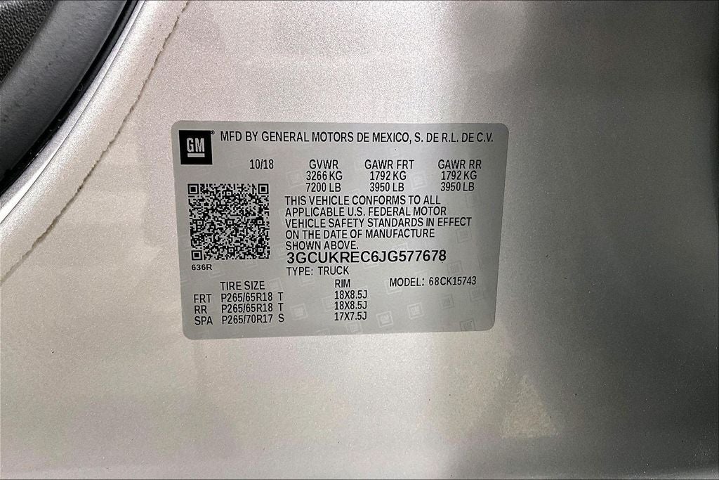 2018 Chevrolet Silverado 1500 LT LT1