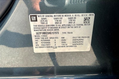 2017 GMC Sierra 1500 SLE