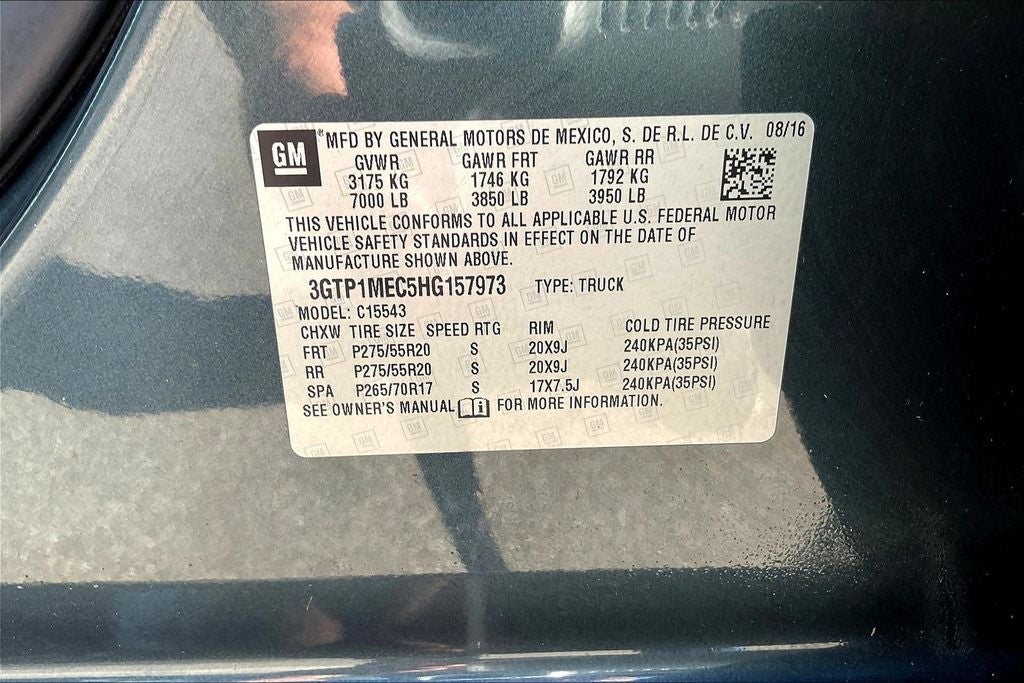 2017 GMC Sierra 1500 SLE