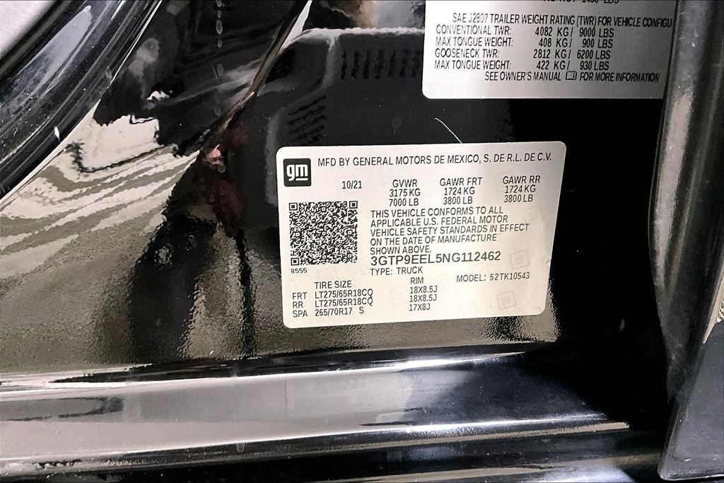 2022 GMC Sierra 1500 Limited AT4