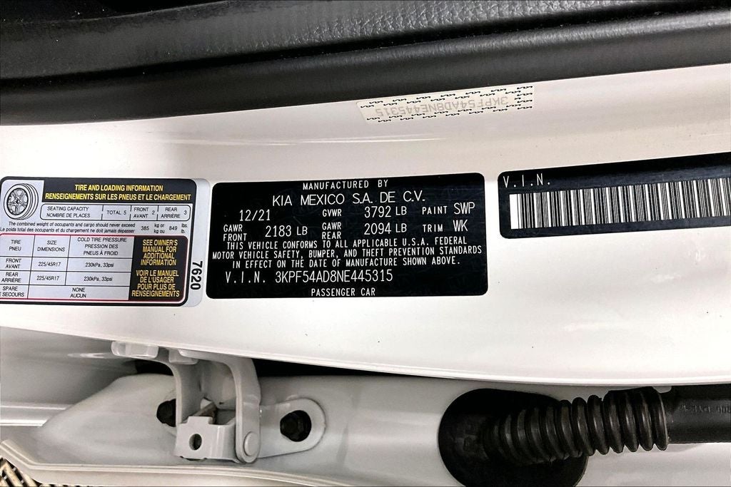 2022 Kia Forte GT-Line