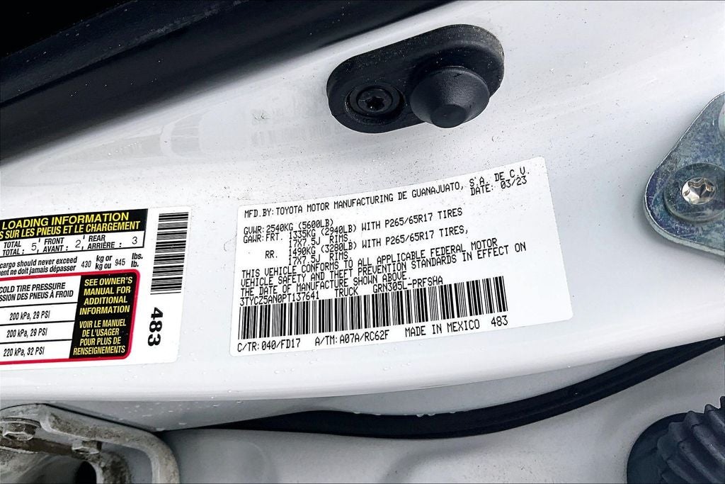 2023 Toyota Tacoma TRD Sport V6