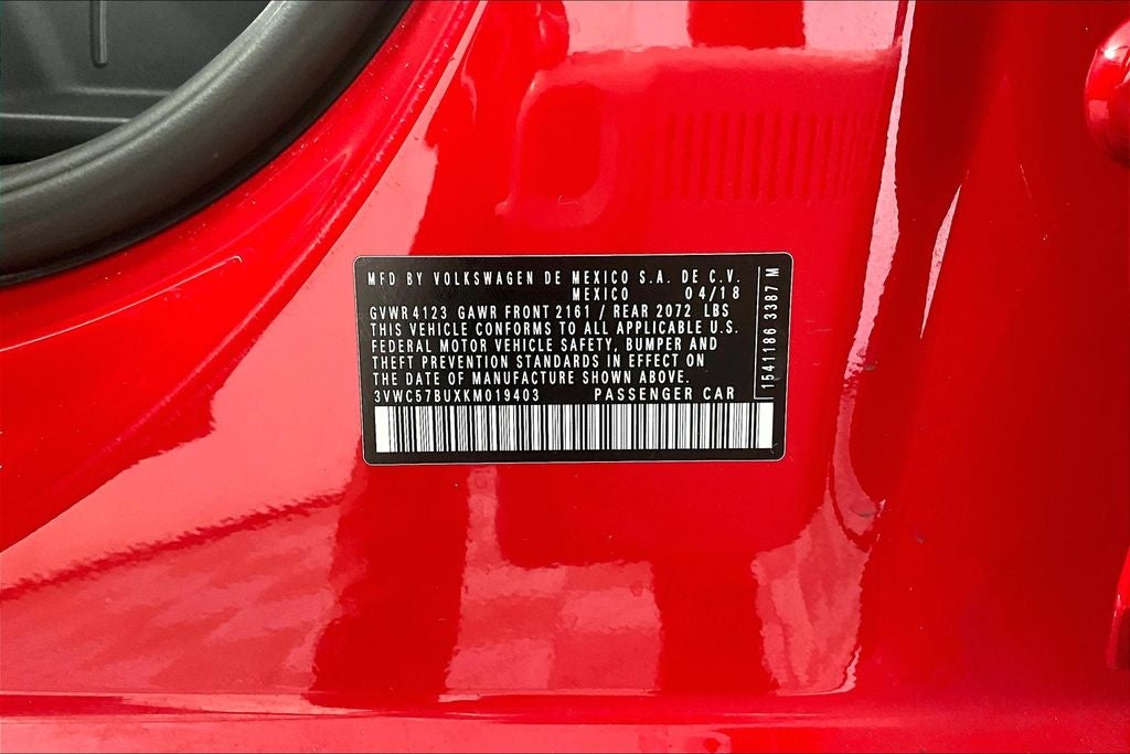 2019 Volkswagen Jetta 1.4T SE