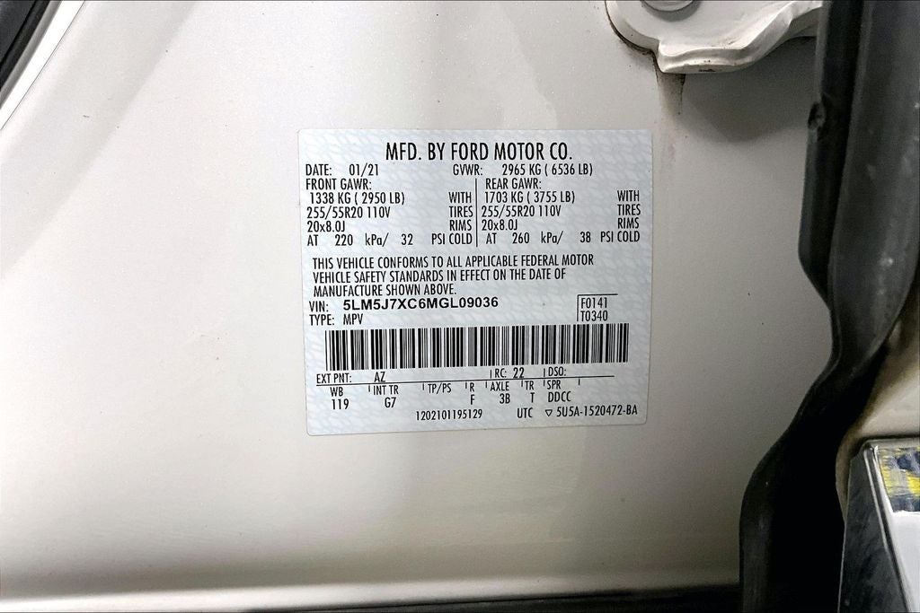 2021 Lincoln Aviator Reserve