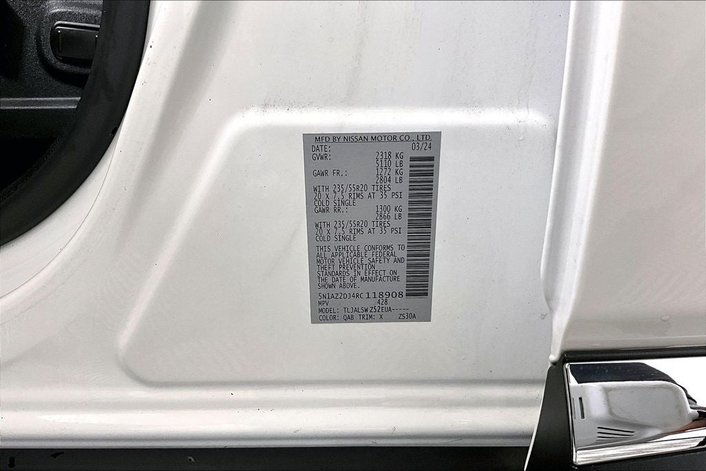 2024 Nissan Murano Platinum