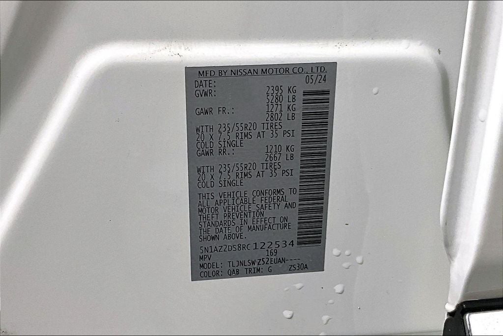 2024 Nissan Murano Platinum