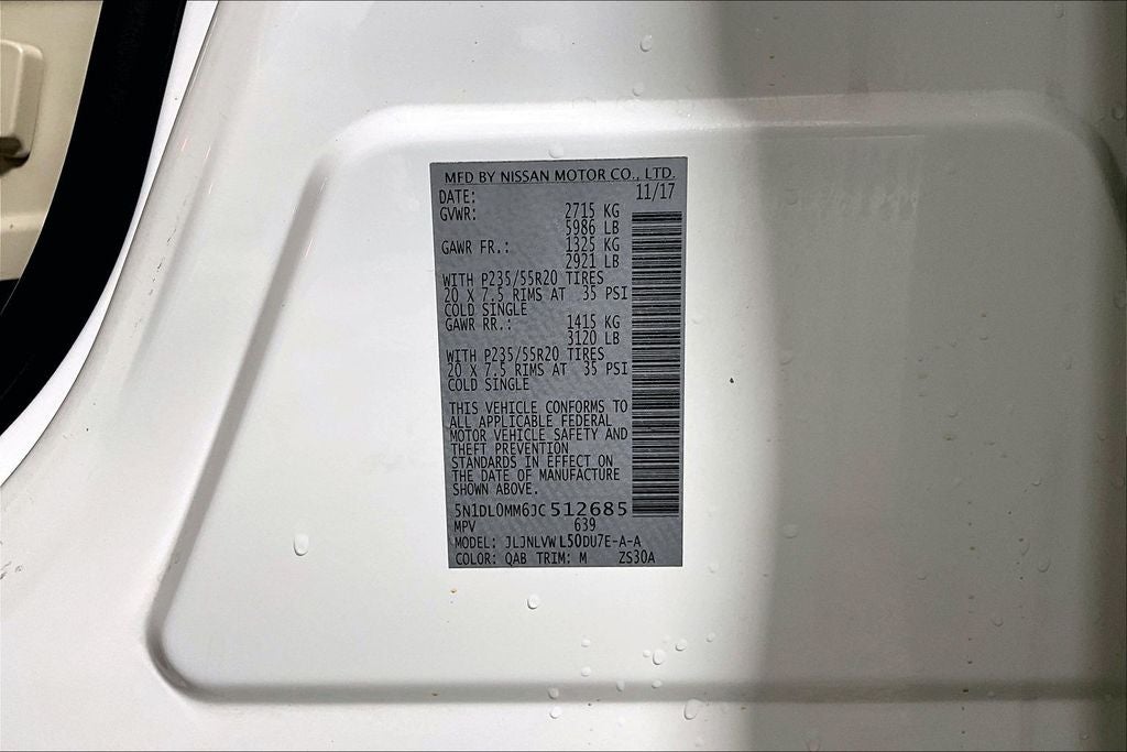 2018 INFINITI QX60 Base