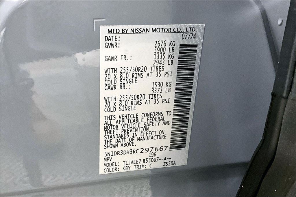 2024 Nissan Pathfinder Platinum