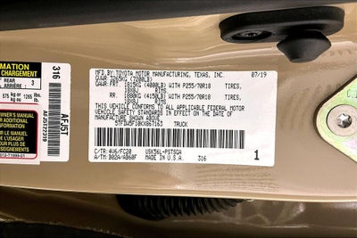 2019 Toyota Tundra SR5 CrewMax