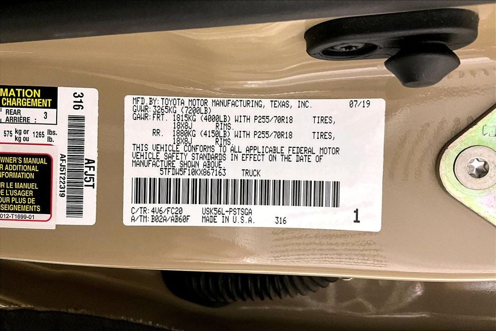 2019 Toyota Tundra SR5 CrewMax