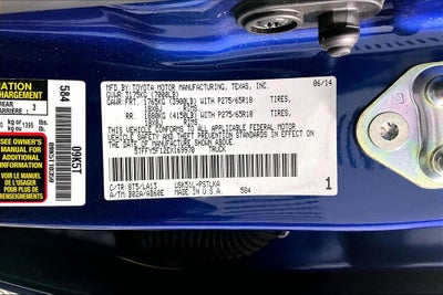 2014 Toyota Tundra Limited 5.7L V8