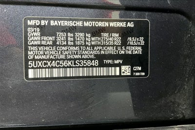 2019 BMW X7 xDrive50i