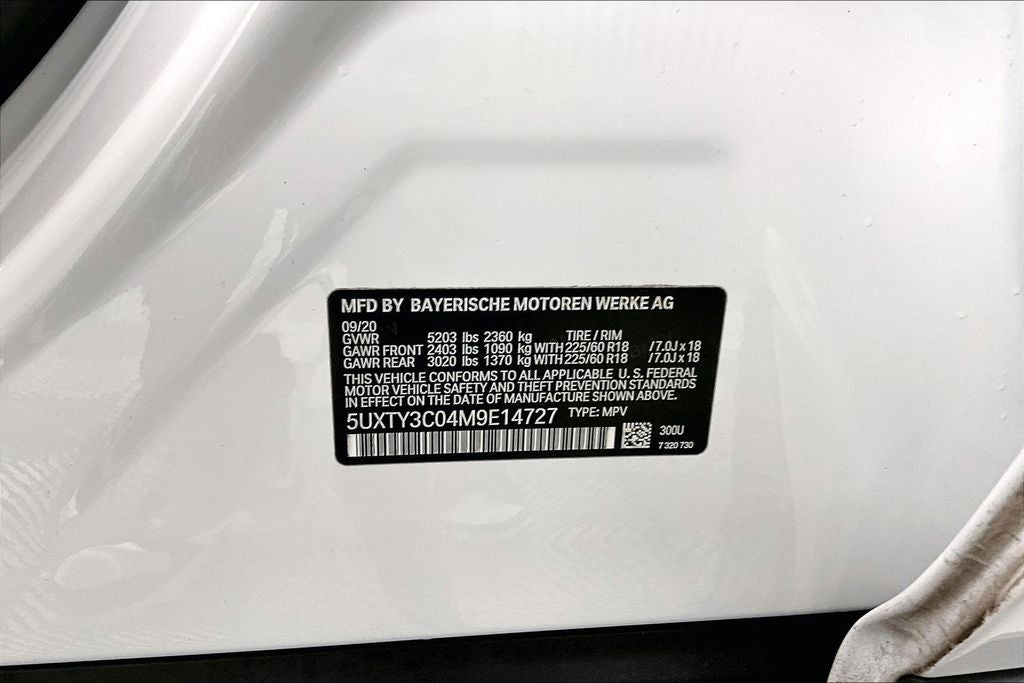 2021 BMW X3 sDrive30i