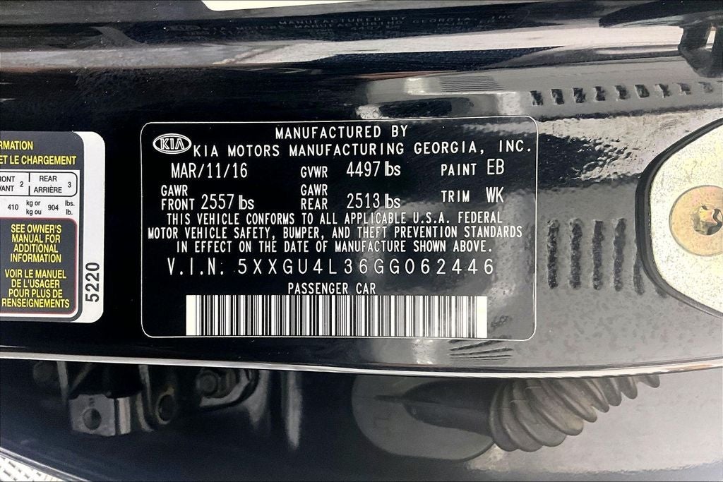 2016 Kia Optima EX