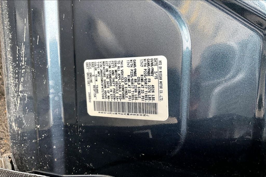 2015 Nissan Rogue Select S