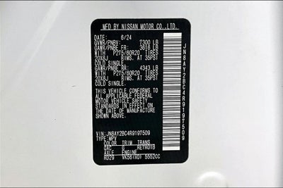 2024 Nissan Armada SL