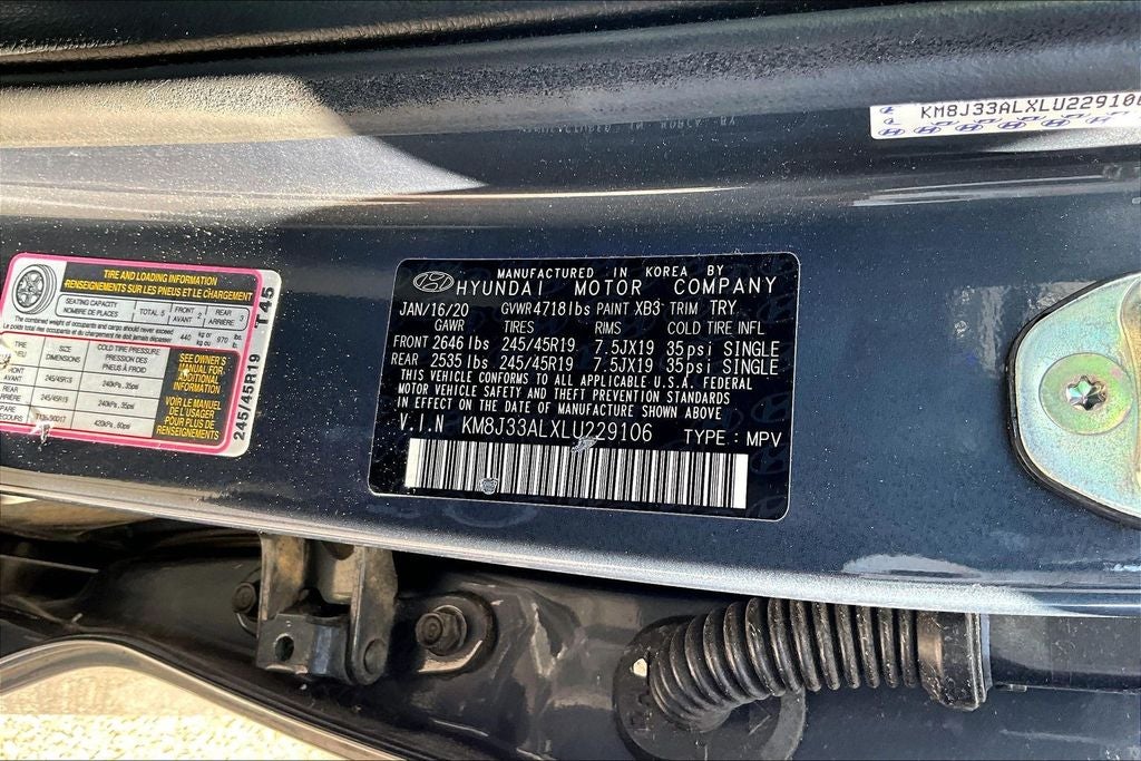 2020 Hyundai Tucson Sport