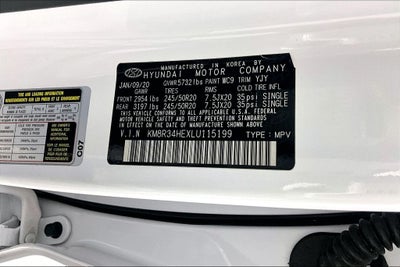 2020 Hyundai Palisade SEL