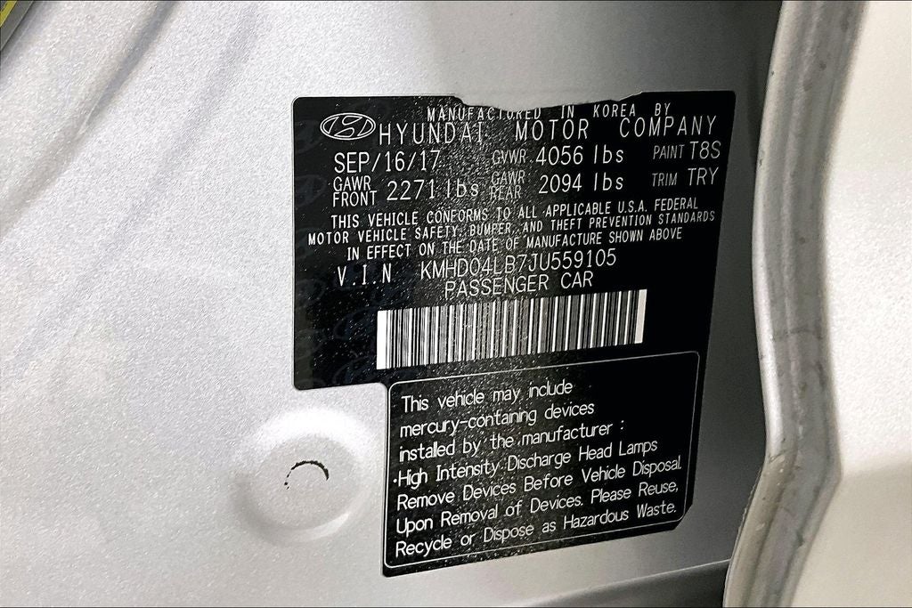 2018 Hyundai Elantra Sport