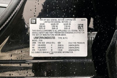 2022 Buick Envision Avenir