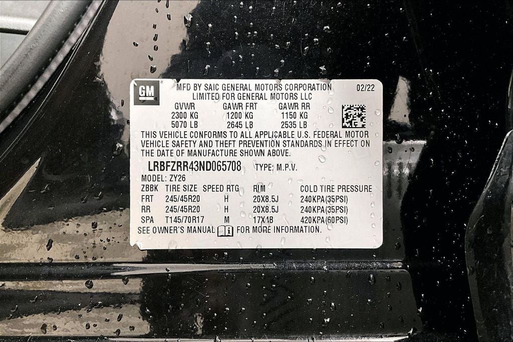 2022 Buick Envision Avenir