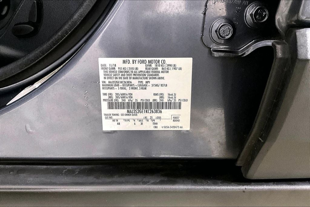 2019 Ford EcoSport SE