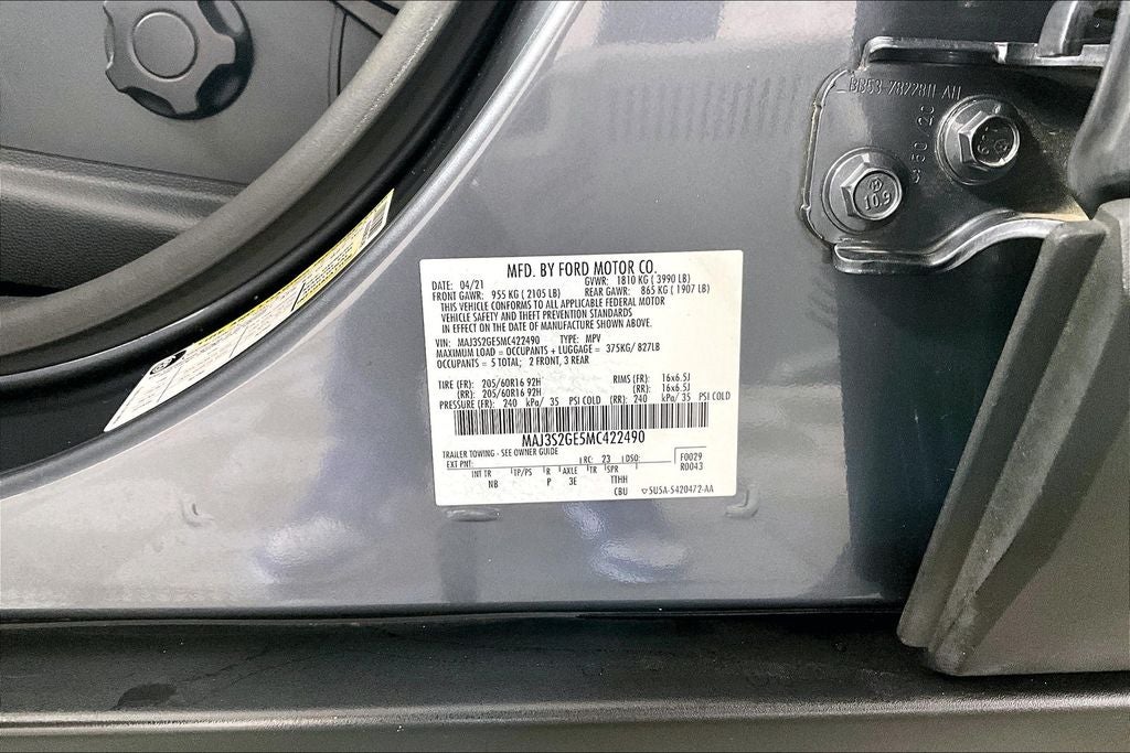 2021 Ford EcoSport SE