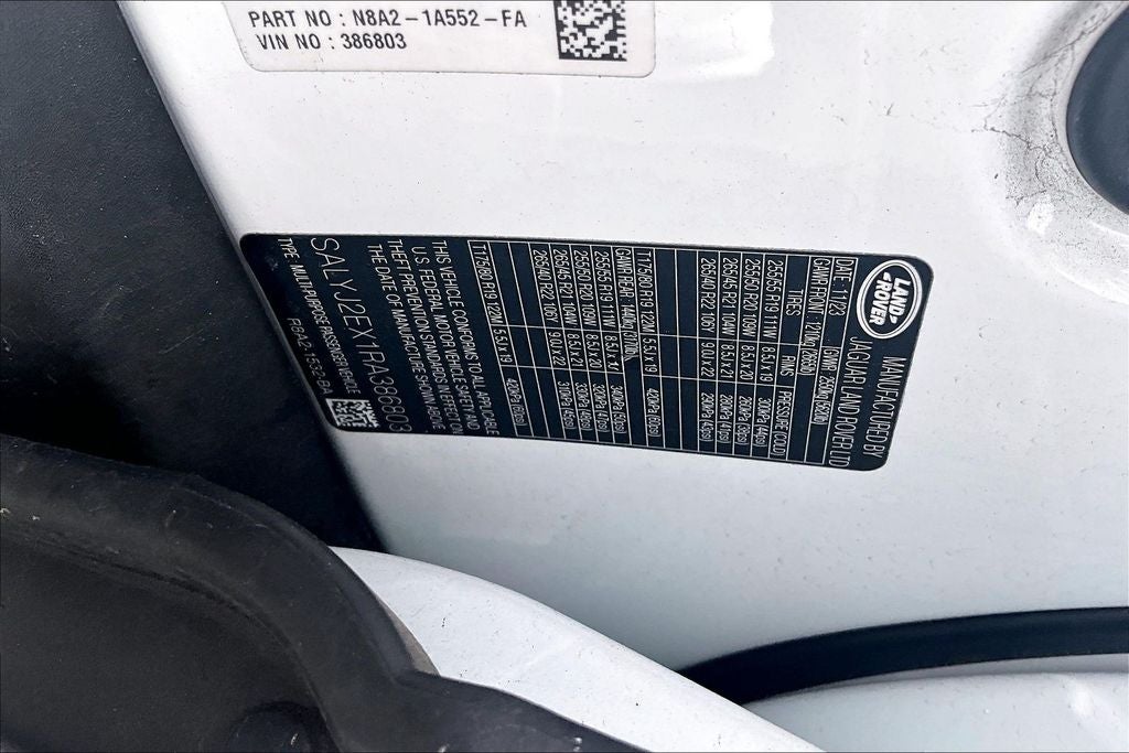 2024 Land Rover Range Rover Velar S