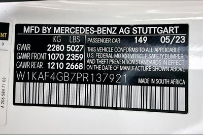 2023 Mercedes-Benz C-Class C 300