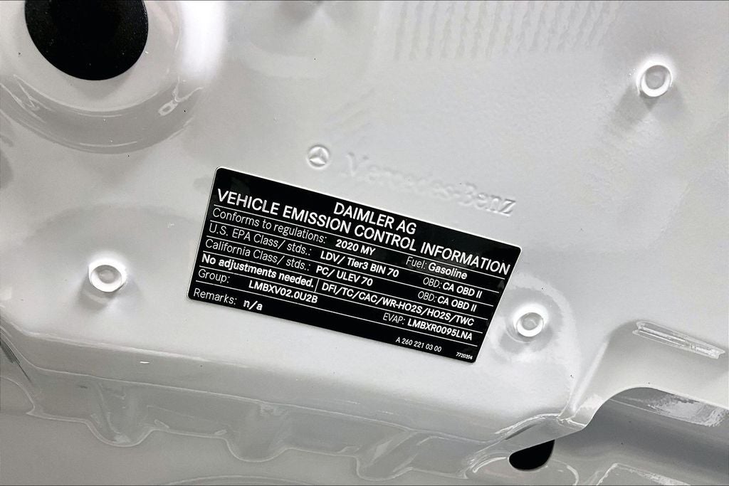 2020 Mercedes-Benz A-Class A 220