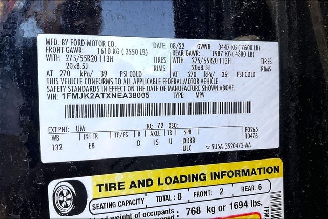 2022 Ford Expedition Max Limited