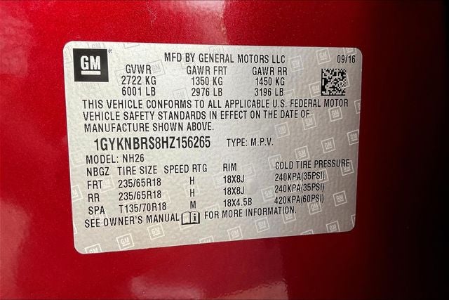 2017 Cadillac XT5 Luxury