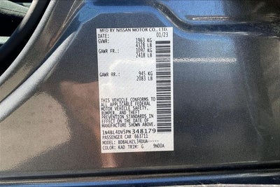 2023 Nissan Altima 2.5 SV