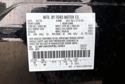 2023 Lincoln Nautilus Reserve