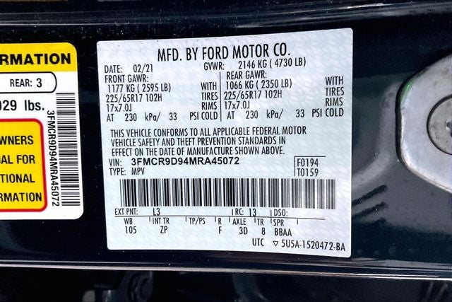 2021 Ford Bronco Sport Badlands