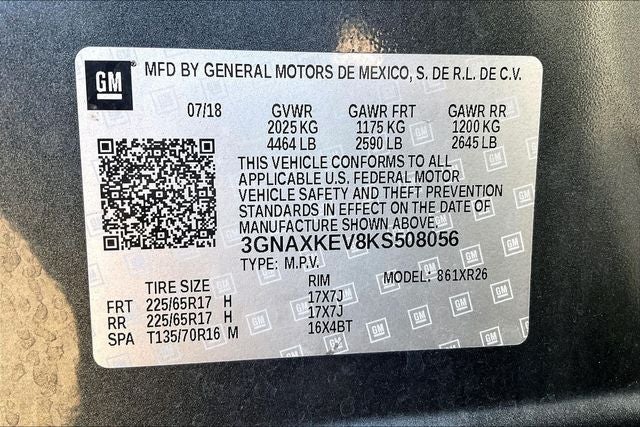 2019 Chevrolet Equinox LT