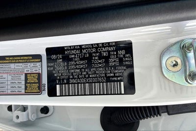 2025 Hyundai Tucson SE