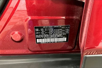 2018 Subaru Outback 2.5i Limited