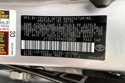 2021 Toyota Avalon XSE