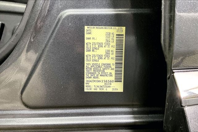 2019 Nissan Murano Platinum