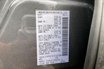 2023 INFINITI QX60 LUXE