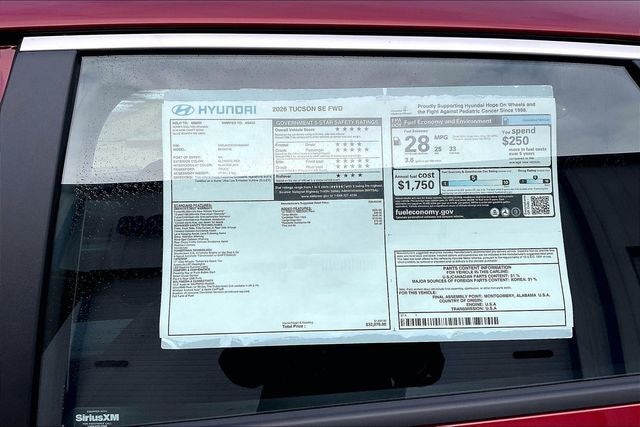 2026 Hyundai Tucson SE