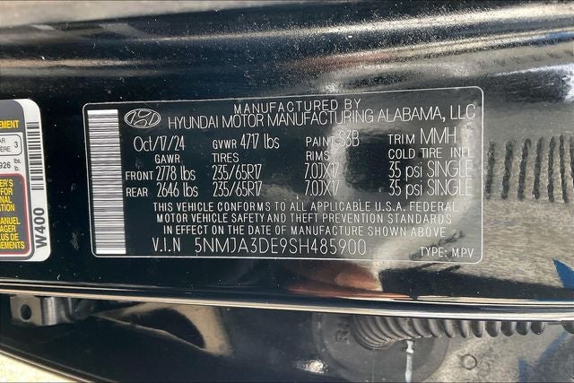 2025 Hyundai Tucson SE