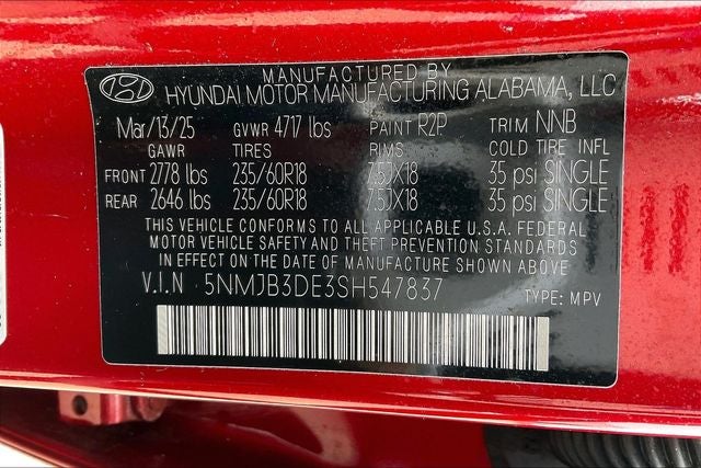 2025 Hyundai Tucson SEL